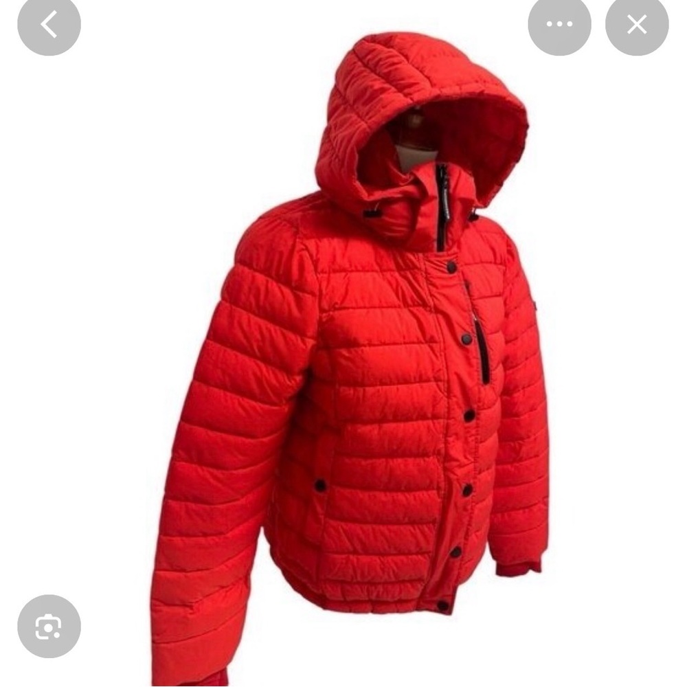 Red Puffer Jacket - image 2